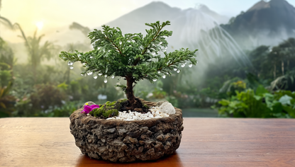 BONSAI PINO AZUL