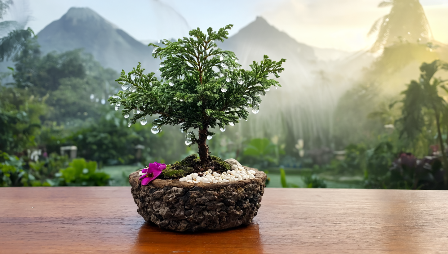 BONSAI PINO AZUL