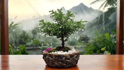 BONSAI PINO AZUL